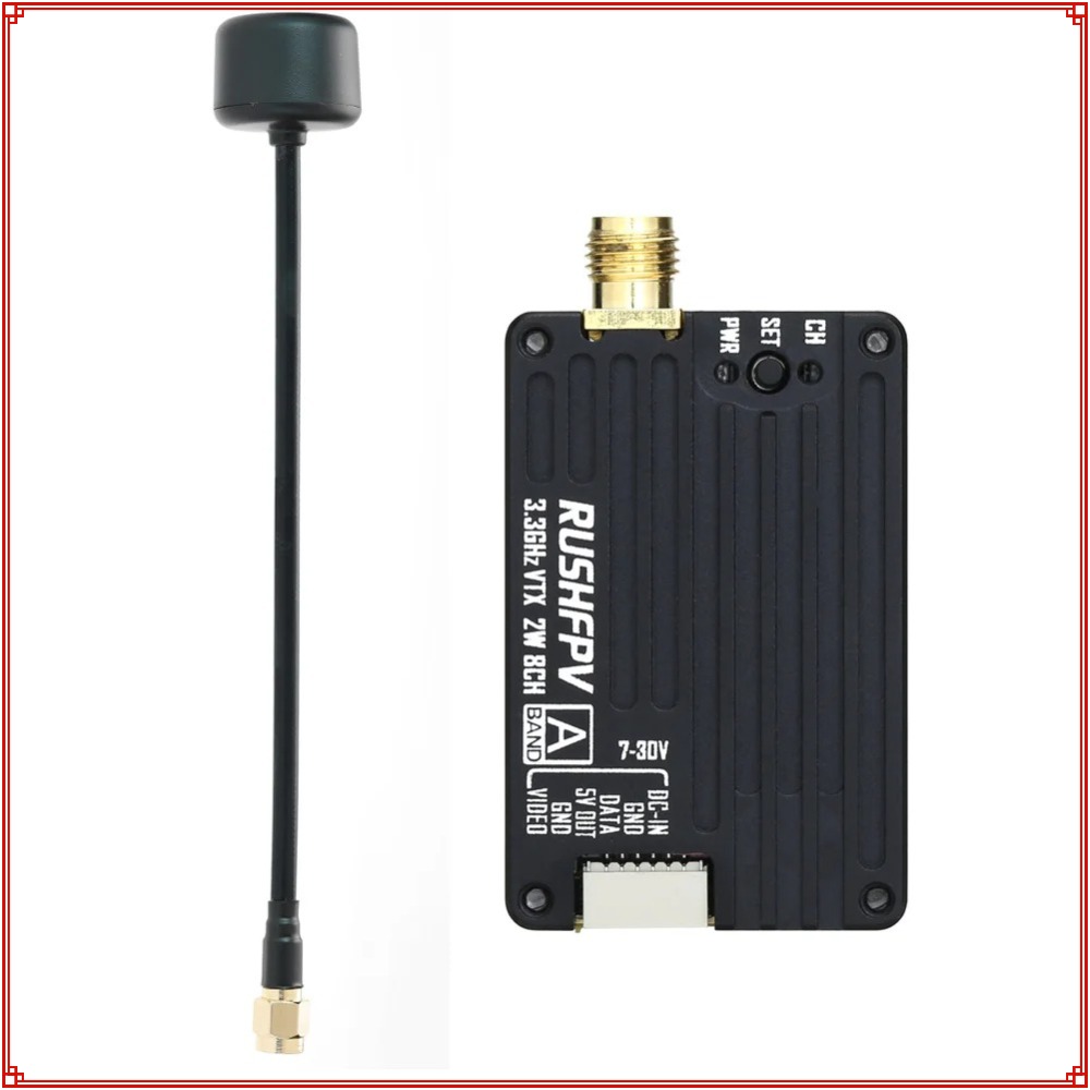 Drone Rc Control - 2026年新型 RUSHFPV 3.3G 2W VTX送信機 FPV送信機受信機