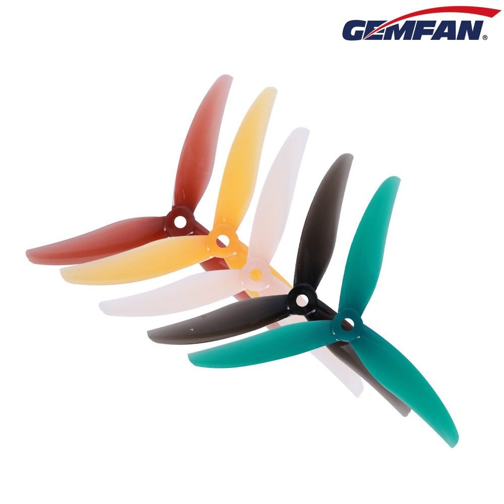 Rc Motor Drone - 8個/4ペア Gemfan Freestyle 4S 3ブレードプロペラ F4