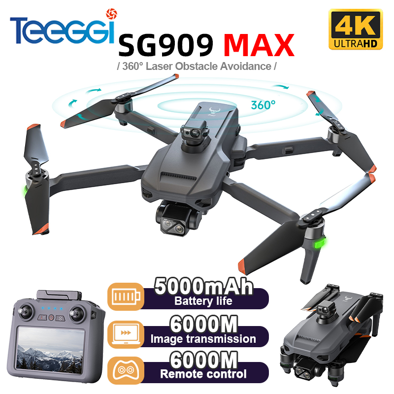 Drone Rc Control - Teeggi SG909 MAX GPS ドローン 4K