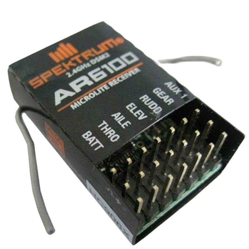 Drone Rc Battery - AR6100 DSM2 6CH 2.4GHz レシーバー Spektrum