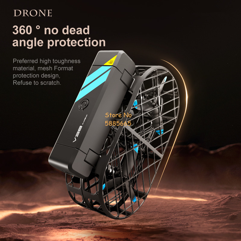 8K HD カメラ 360 °   保護オプティカルフローロ - Drone Rc Cable のレビューと価格