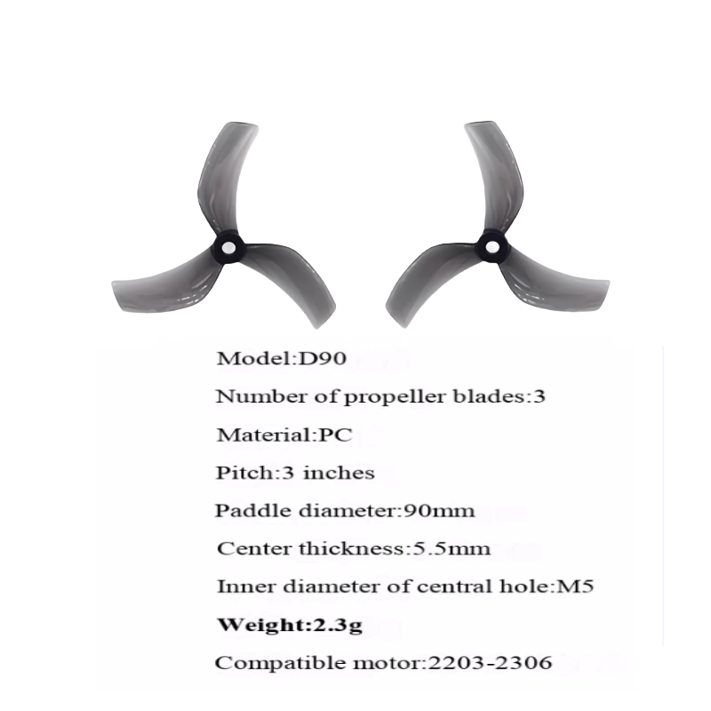 GEMFAN Qianfeng D90-3 プロペラ 3.5 - Propeller Balancer Tool のレビューと価格