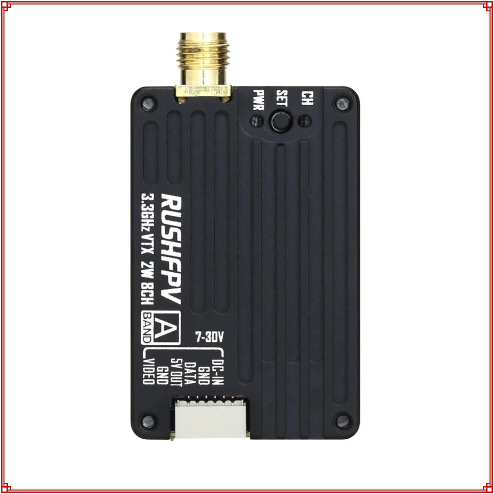 2026年新型 RUSHFPV 3.3G 2W VTX送信機 - Drone Rc Control のレビューと価格