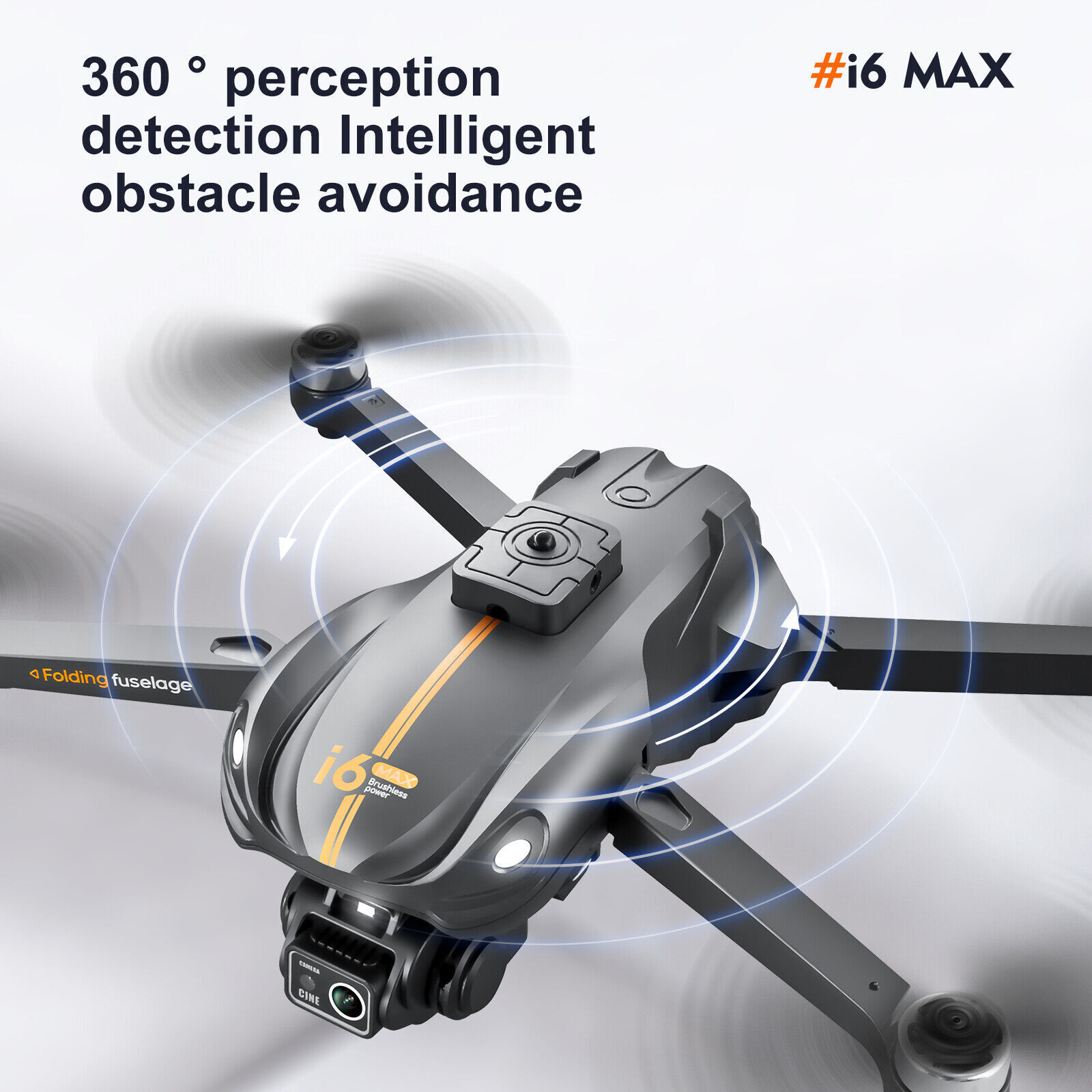 I6 MAX ドローン WIFI FPV ESC 4K デュ - Esc 4In1 Brushless のレビューと価格