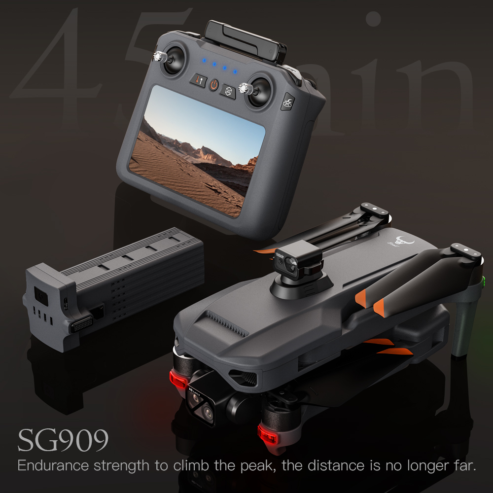 Teeggi SG909 MAX GPS ドローン 4K カ - Drone Rc Control のレビューと価格