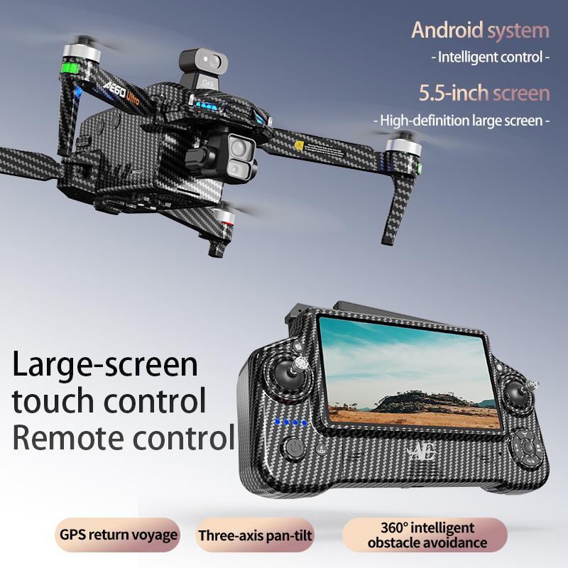 AE60 GPSドローン プロフェッショナル 8Kカメラ 3 - Drone Rc Fpv Pro のレビューと価格