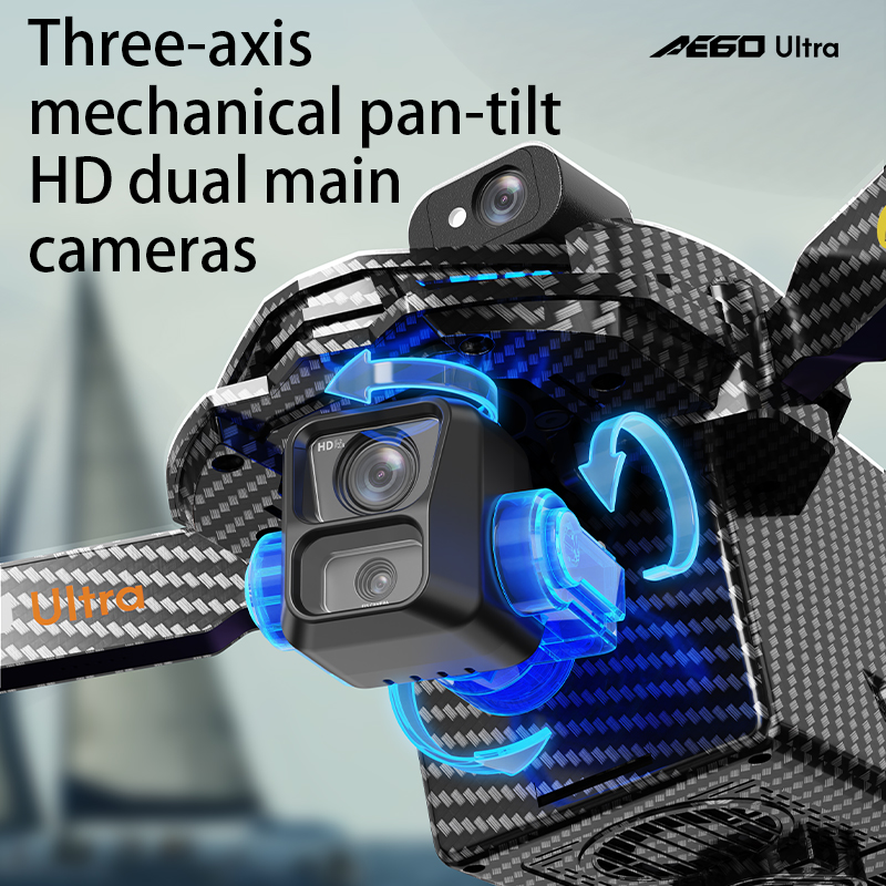 AE60 GPSドローン プロフェッショナル 8Kカメラ 3 - Drone Rc Fpv Pro のレビューと価格