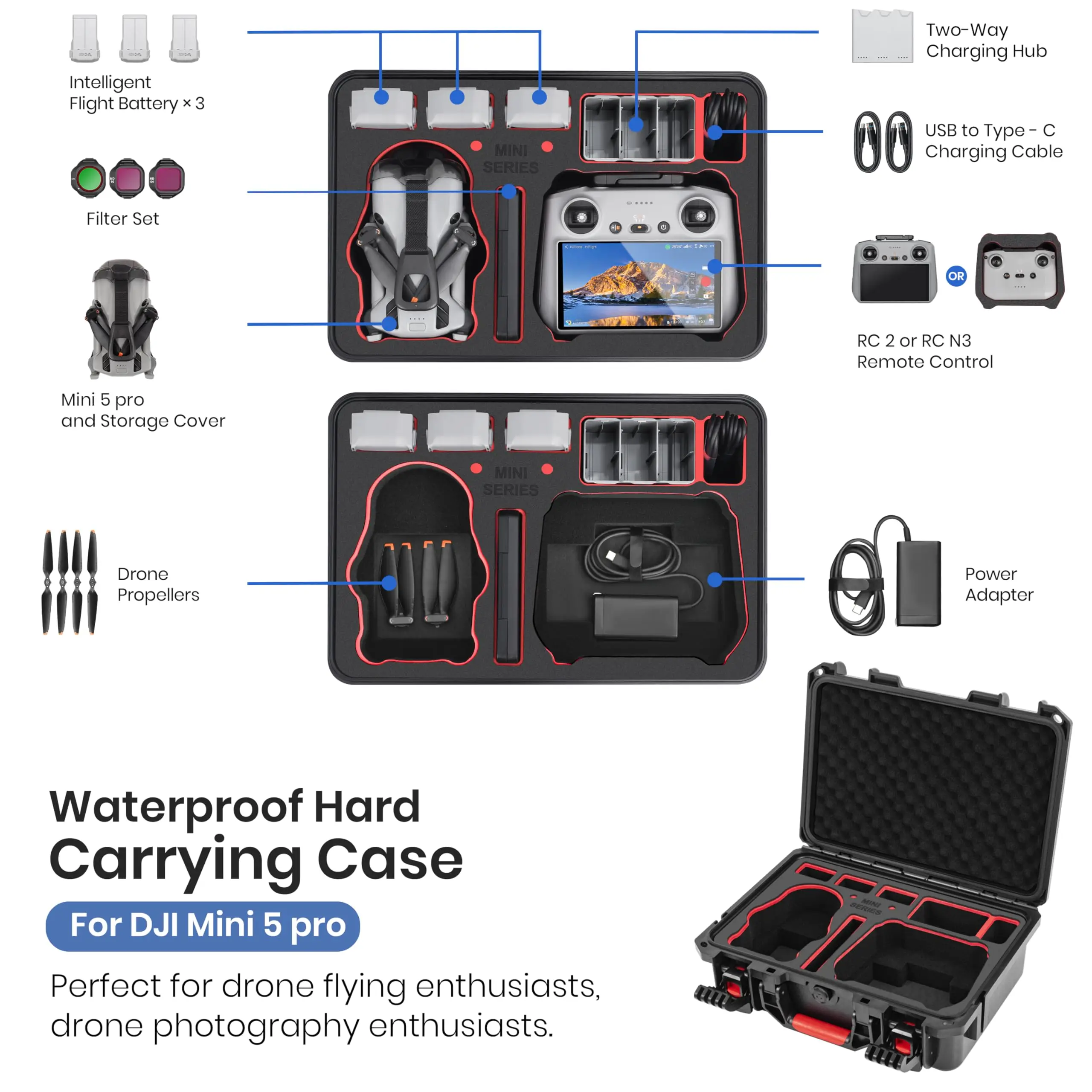 DJI Mini 5 Pro/4 Pro/3/3 Proアク - Drone Dji Rc Mini 3 Pro のレビューと価格