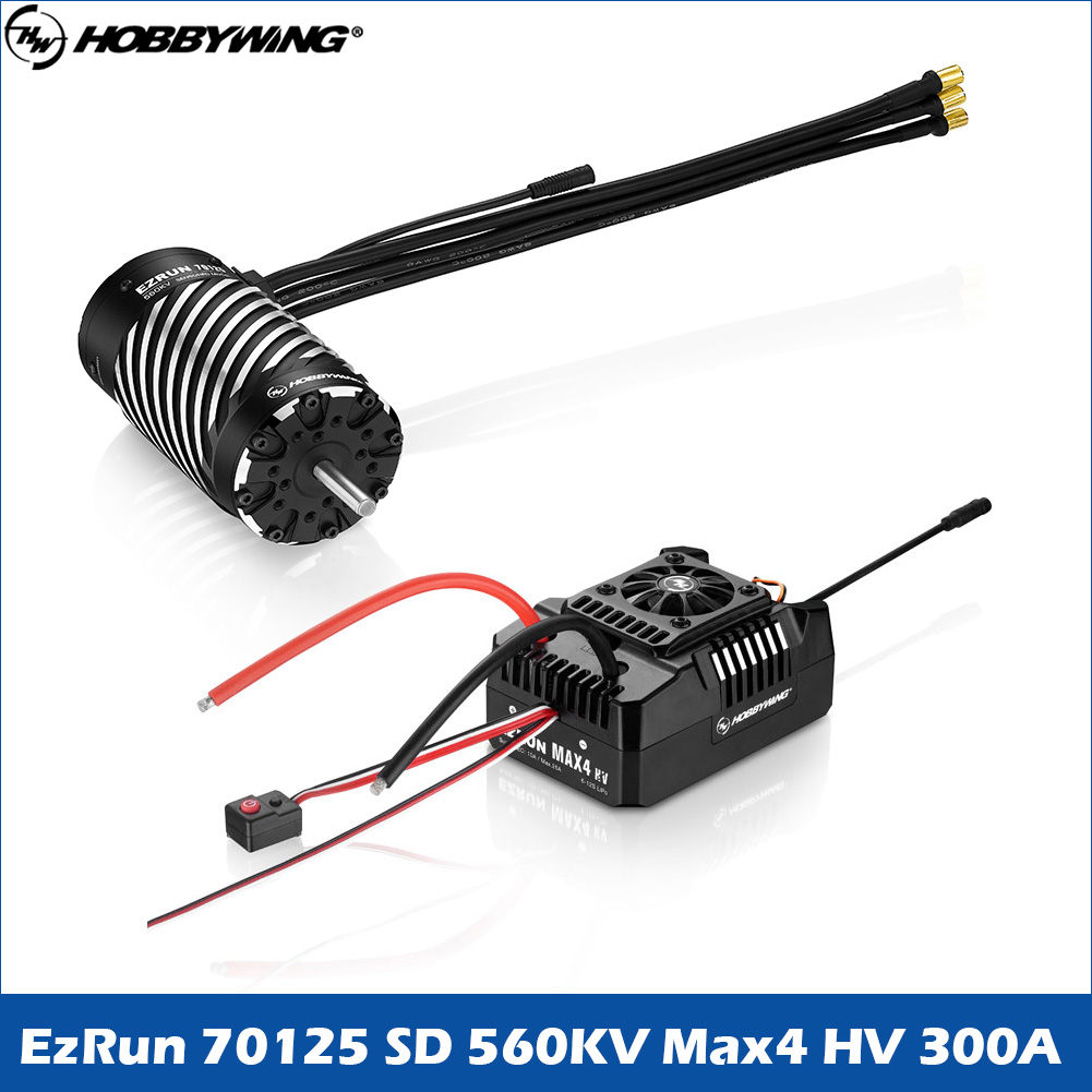 Hobbywing EZRUN MAX4 HV 300A 6 - Esc 4In1 Brushless のレビューと価格