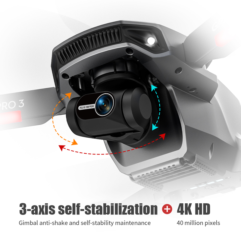 ドローンL106pro 3,4K 5g,wifi,fpv,折 - Drone Rc Fpv Pro のレビューと価格