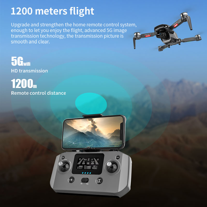 ドローンL106pro 3,4K 5g,wifi,fpv,折 - Drone Rc Fpv Pro のレビューと価格