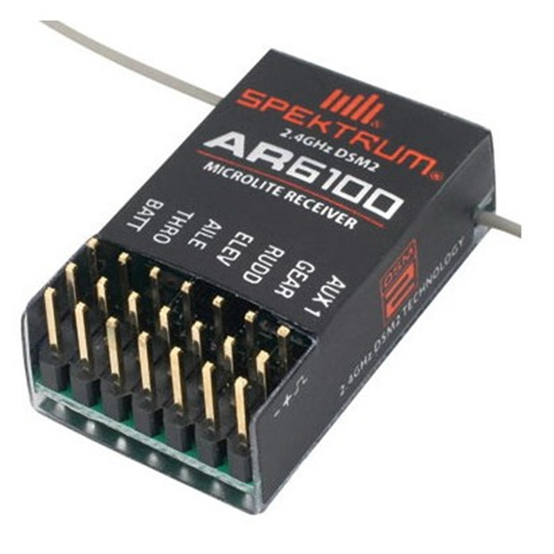 AR6100 DSM2 6CH 2.4GHz レシーバー S - Drone Rc Battery のレビューと価格
