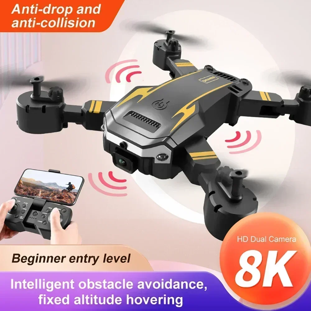 G6 proドローン、8Kデュアルカメラ、5G GPS、折り - Drone Rc Fpv Pro のレビューと価格