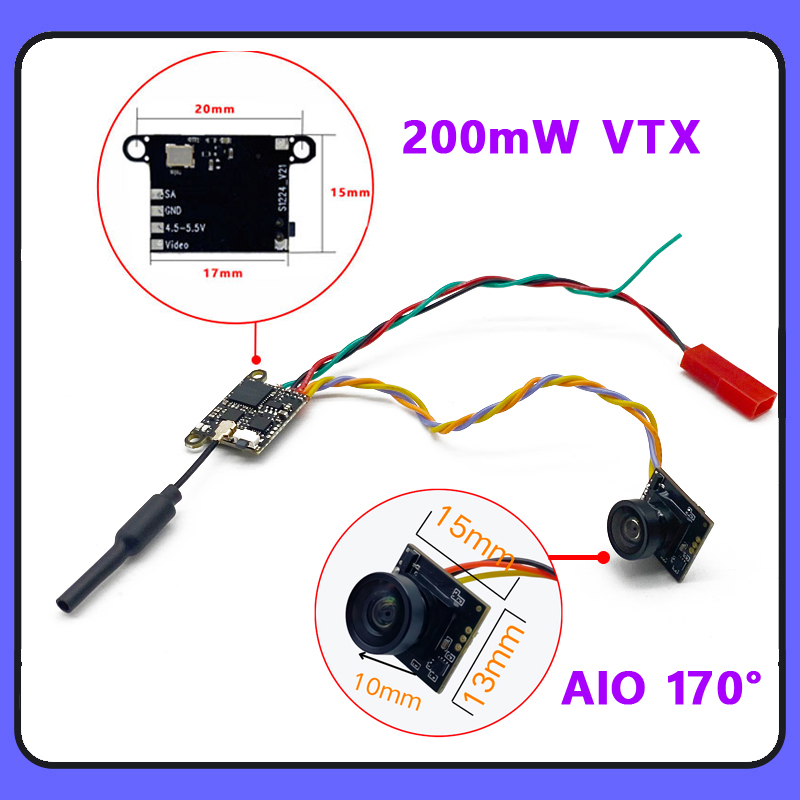 SLONWAKE 5.8G 1200TVL FPV カメラ  - Drone Rc Control のレビューと価格