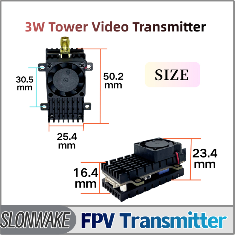 SLONWAKE 5.8G 3000mW シミュレーション  - Drone Rc Control のレビューと価格