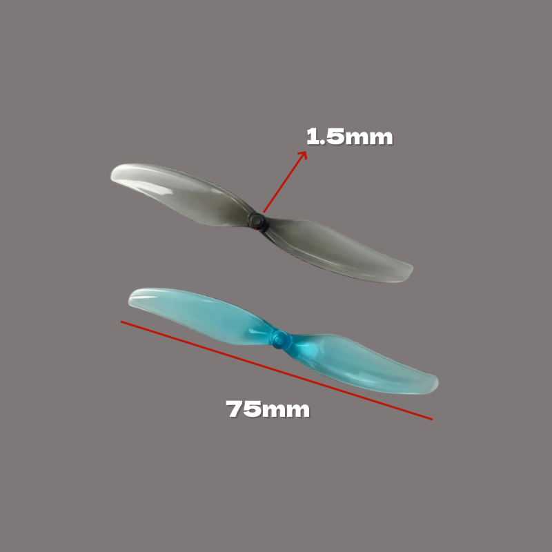 Qianfeng 75mm 3インチプロペラ、2枚羽根、リバ - Propeller Balancer Tool のレビューと価格