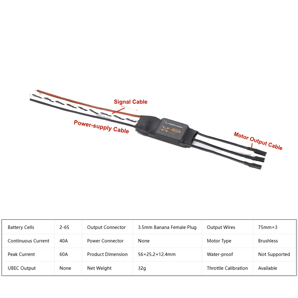 Hobbywing XRotor 40A ブラシレスESC（ - Esc 4In1 Brushless のレビューと価格