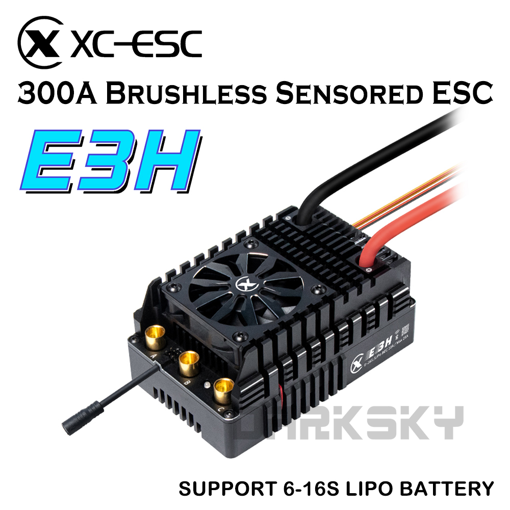 XC E3H HV 300A 6-16S Lipo センサー - Esc 4In1 Brushless のレビューと価格