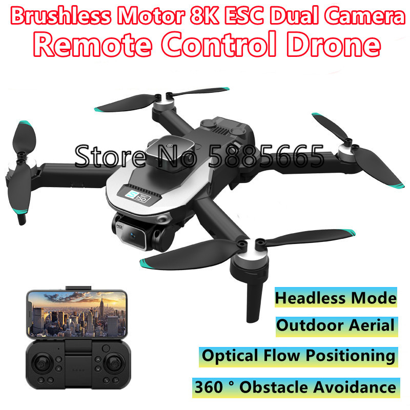 スマート障害物回避ブラシレスWIFI FPV RCドローン  - Drone Smart Rc Foldable のレビューと価格