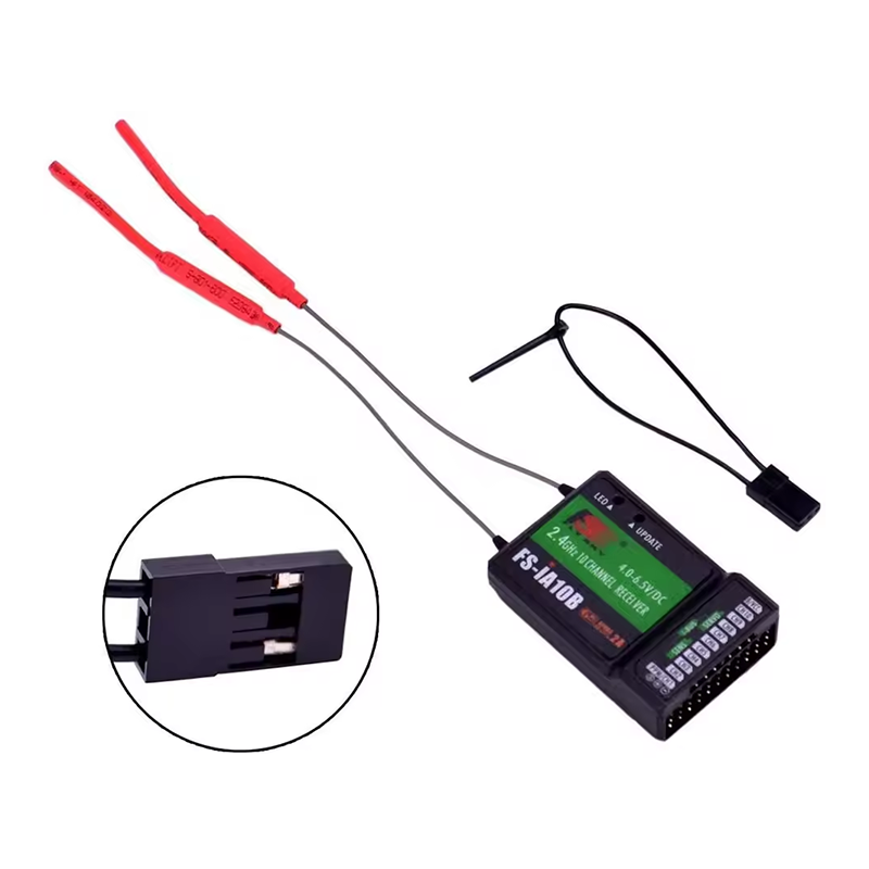 Flysky FS-iA10B 2.4G 10チャンネル受信 - Drone Rc Battery のレビューと価格